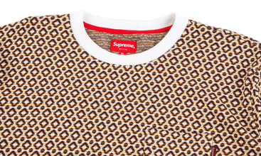 Diamond Jacquard Knit L/S Top 