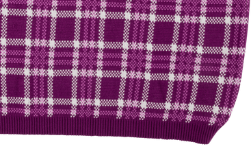 Plaid Knit Polo 