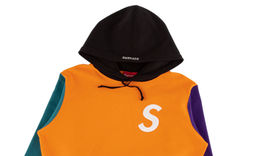 S Logo Colorblocked Hoodie 