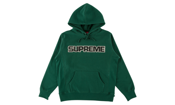 Perforated Leather Hooded Sweatshirt "FW 18"
