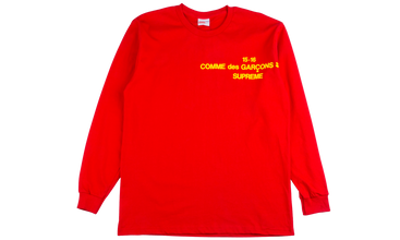 Comme Des Garcon Long Sleeve Tee