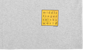 Middle Finger To The World Tee 