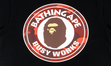 Color Camo Busy Works Tee