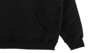 Quilted Hooded Sweatshirt 