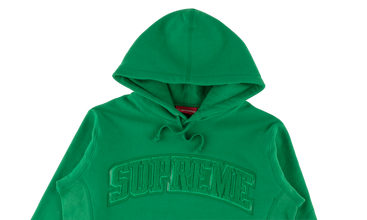 Tent Leather Arc Logo Hooded Sweatshirt 