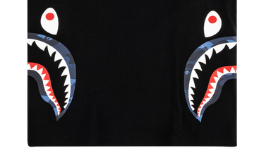 Color Camo Side Shark Tee