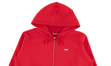 Reflective Small Box Zip Up Sweatshirt 