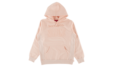 Embroidered Outline Hooded Sweatshirt 