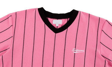 Striped Terry Raglan Top