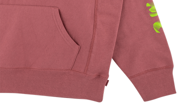 Gradient Sleeve Hooded Sweatshirt 