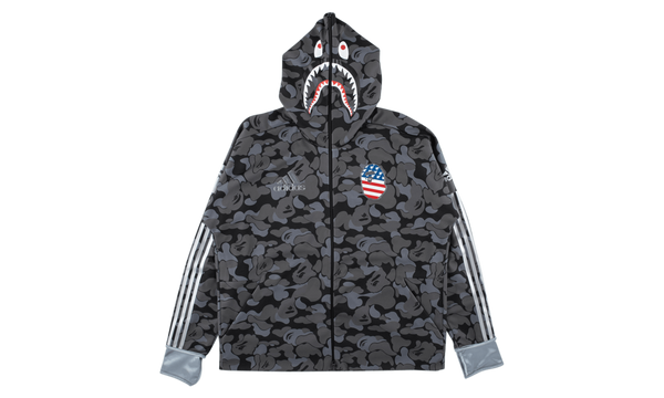 adidas ABC Camo Shark Hoodie Jersey M