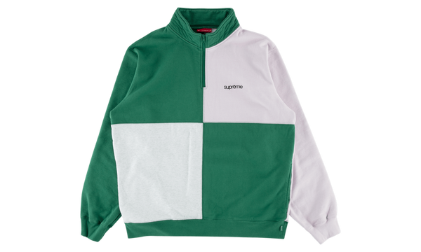 Color Blocked Half Zip Sweatshirt "SS 18"