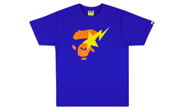 Colors Ape Face On Bapesta Tee