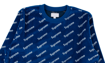 Velour Diagonal Logo L/S Top 