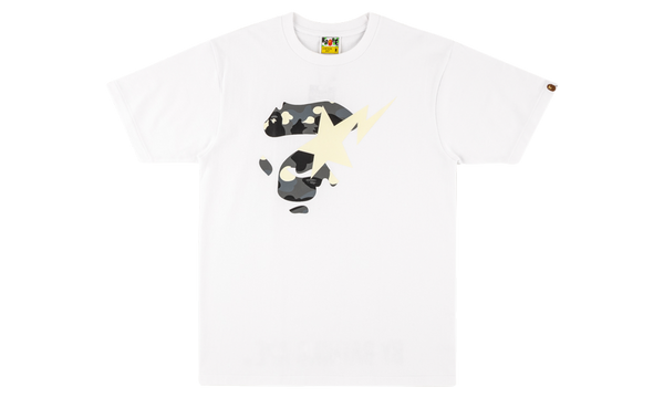 City Camo Ape Face On Bapesta Tee