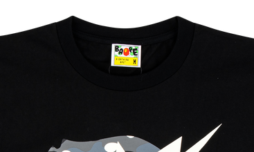City Camo Ape Face On Bapesta Tee