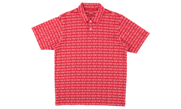 Pray For Us Jacquard Polo "SS 18"