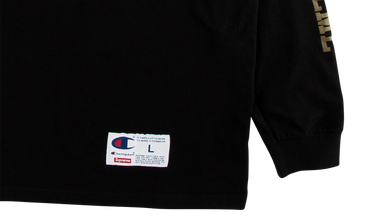 Champion Stacked C L/S Tee 