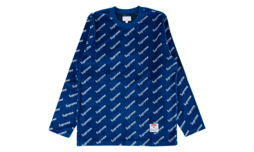 Velour Diagonal Logo L/S Top 
