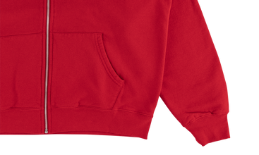 Small Box Zip Up Hoodie 