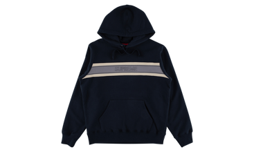 Chest Stripe Logo Hoodie 