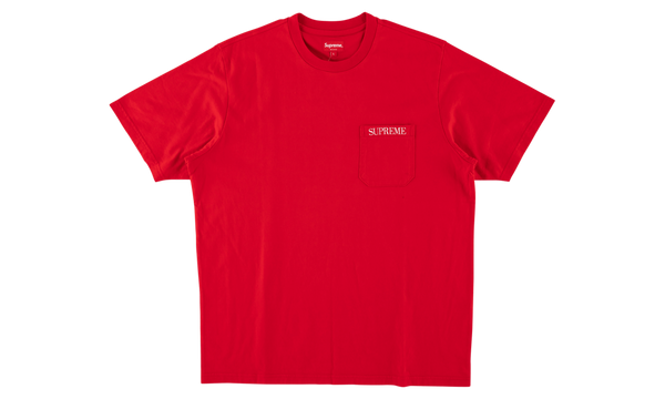 Embroidered Pocket Tee "FW 18"