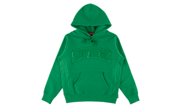 Tent Leather Arc Logo Hooded Sweatshirt 