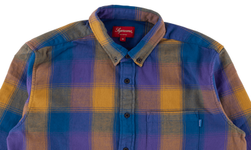 Shadow Plaid Flannel Shirt 