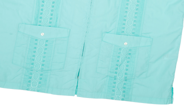 Guayabera Zip Up