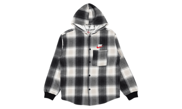 Nike Plaid Hooded Sweatshirt 