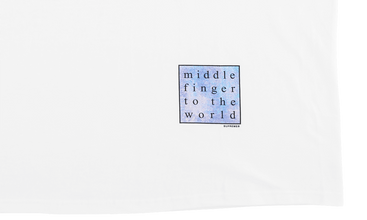 Middle Finger To The World Tee 