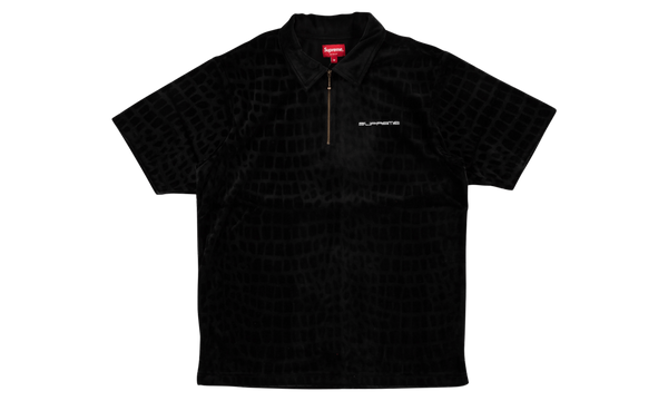Croc Velour Zip Polo "SS 18"
