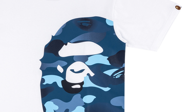 Gradation Camo Side Big Ape Head Tee