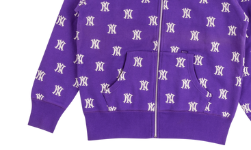 NY Logo Zip Up Hoody