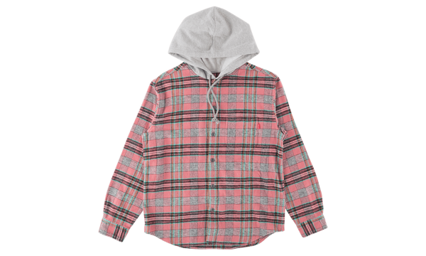 Hooded Plaid Flannel Shirt "SS 18"