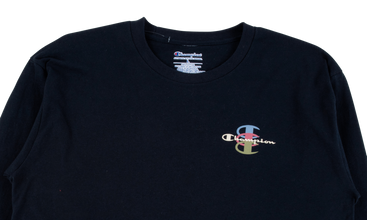Champion Stacked C L/S Tee