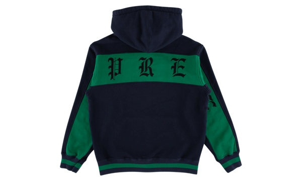 Old English Stripe Zip Up Hoodie "SS 19"