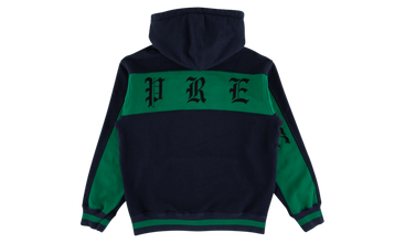 Old English Stripe Zip Up Hoodie 