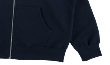 Small Box Zip Up Sweatshirt