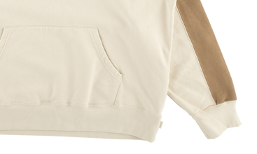 Paneled Hooded Sweatshirt 