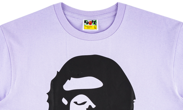 Bicolor Big Ape Head Tee