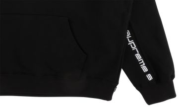 Text Stripe Hooded Sweatshirt 