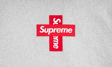 Cross Box Logo Hoodie 