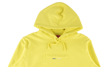 Embossed Logo Hooded Sweatshirt 