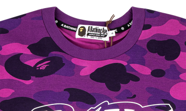 Color Camo Bape Tee