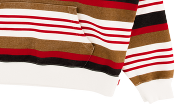 Striped Hooded Sweatshirt 