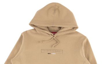 Embossed Logo Hooded Sweatshirt 