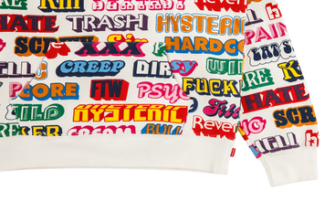 Text Hooded Sweatshirt