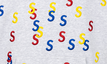 Embroidered S Hoodie 