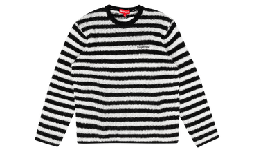 Stripe Mohair Sweater 